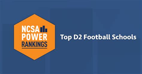 best division 2 colleges for football